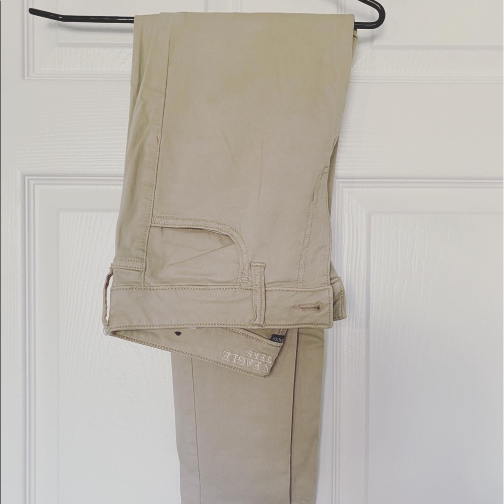 Tan Super Stretch AE Jeggings